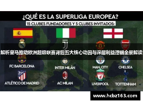 解析皇马推动欧洲超级联赛背后五大核心动因与深层利益逻辑全景解读